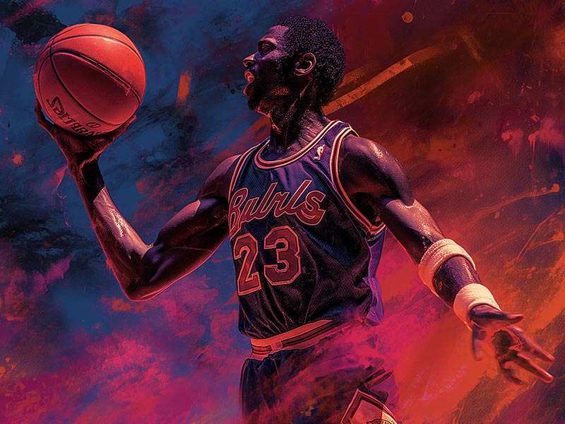 亲民！詹姆斯此前中国行与大学生球迷同场比赛 展示素质暴力劈扣